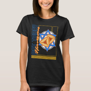 Purim No Today Haman Hamantash Jewish Costume Puri T Shirt