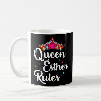 Purim Party Queen Esther Regler Kaffemugg