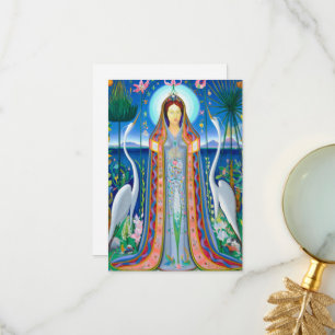 Purissima, Mor Most Pure, 1927 av Joseph Stella Tack Kort