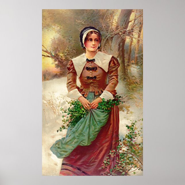 Puritan Maid 1897 Poster (Framsidan)