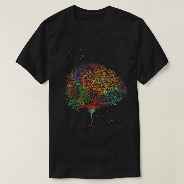 Purkinje Neuron 3 T Shirt (Design framsida)