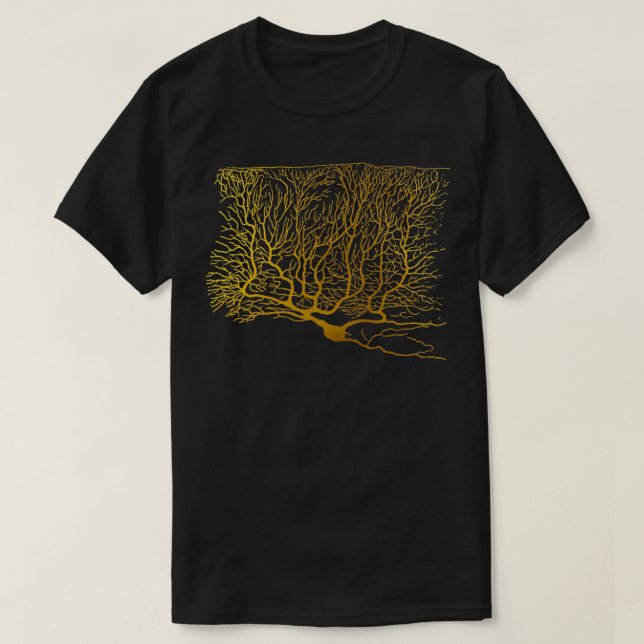 Purkinje Neuron 5 T Shirt (Design framsida)