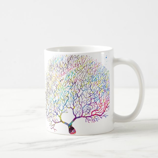 Purkinje Neuron Kaffemugg (Höger)