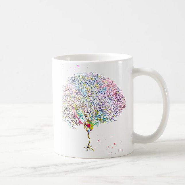 Purkinje Neuron Kaffemugg (Höger)
