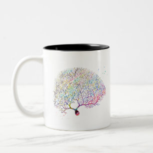 Purkinje-neuron Två-Tonad Mugg