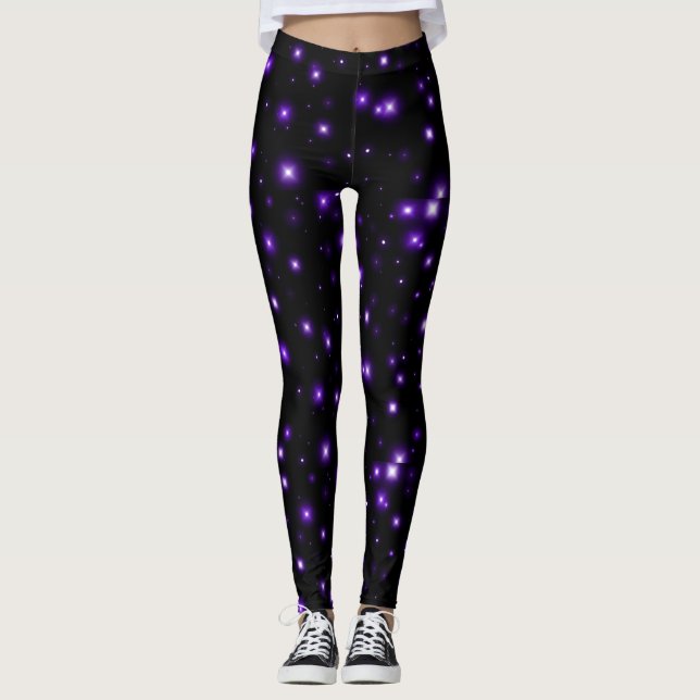 Purlpe Galaxy Leggings (Framsida)