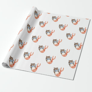 Purmaid kattsjöjungfru presentpapper