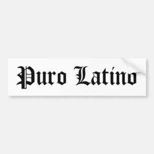 Puro Latino Bildekal