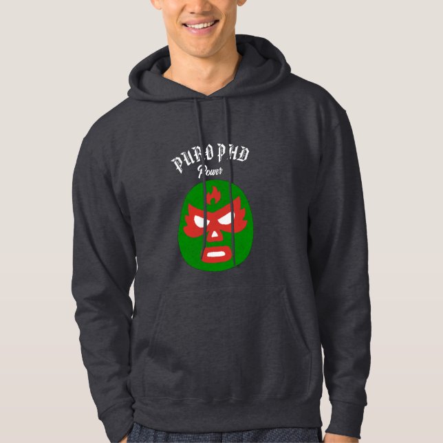 Puro PhD Power Hoodie (Framsida)