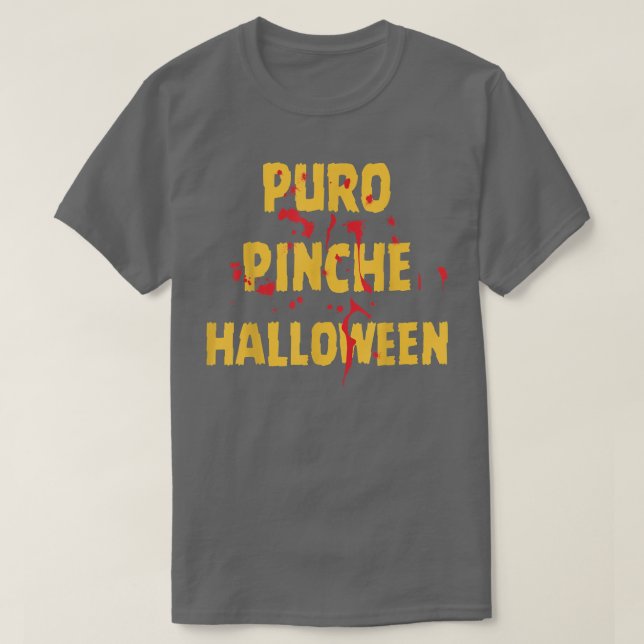 PuroPinche Halloween Apparel T Shirt (Design framsida)