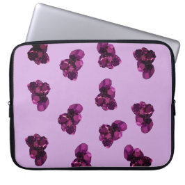 Purp;e Ametysts Neoprene Laptop sleeve 15 tum