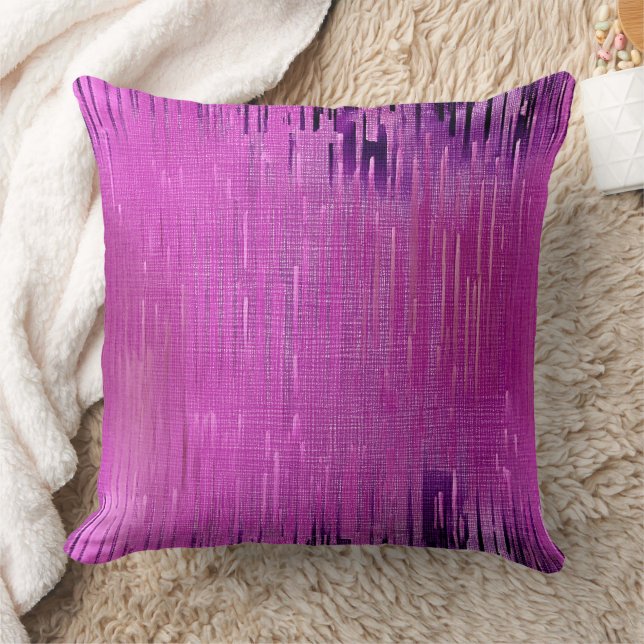 Purple abstract texture kudde (Filt)