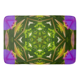 PURPLE AND GREEN ABSTRACT DRAWING. SAMER BRASIL. 4 BADRUMSMATTA