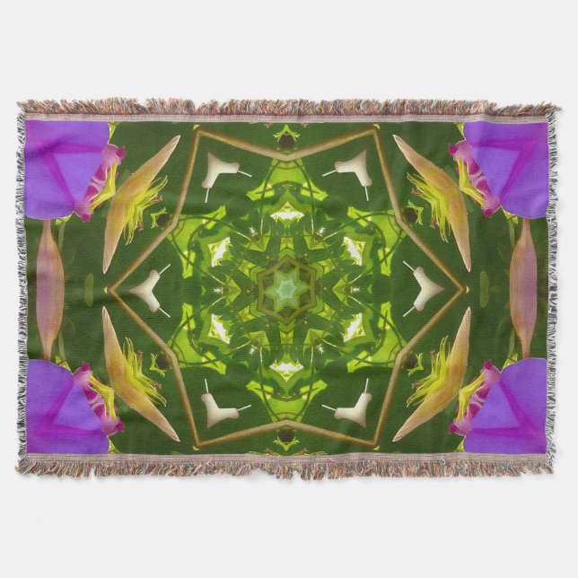 PURPLE AND GREEN ABSTRACT DRAWING. SAMER BRASIL. 4 FILT (Framsidan)