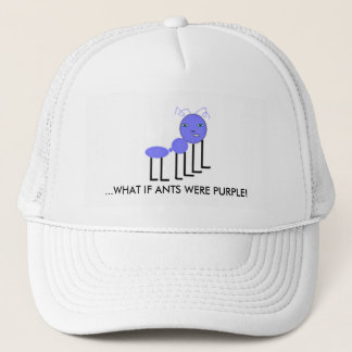 Purple Ant Hat Keps