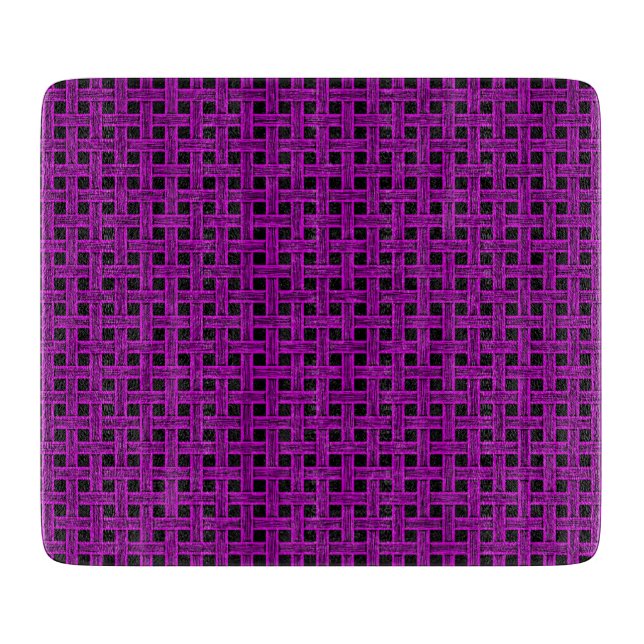 Purple Black Weave Pattern (Framsidan)