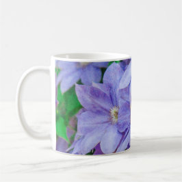 Purple Clematis flower Kaffemugg