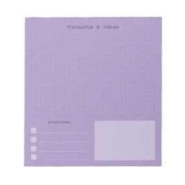 Purple colorful retro aesthetic Thoughts & Ideas Anteckningsblock