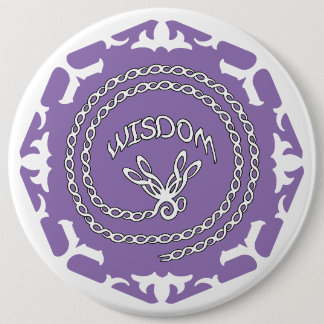 Purple Crown Chakra "Wisdom" Dragonfly White BG Knapp