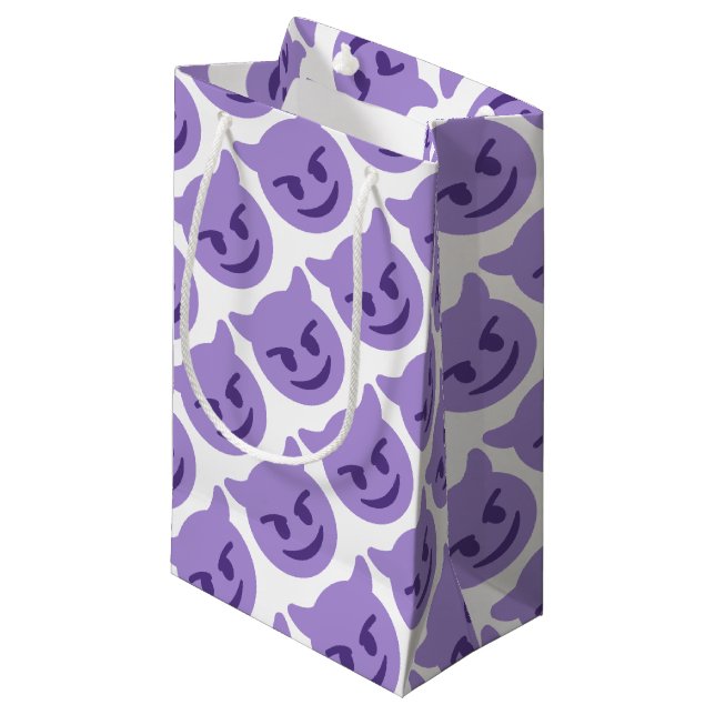 Purple Devil Emoji (Framsidan Vinklad)
