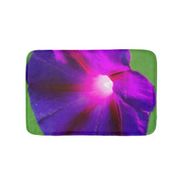 Purple Floral Badrumsmatta