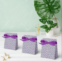Purple Floral Birthday Presentaskar