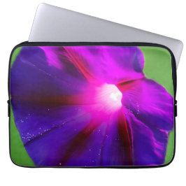 Purple Floral Laptop Fodral