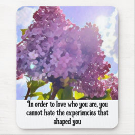 purple Floral photo bouquet inspirational phrase Musmatta
