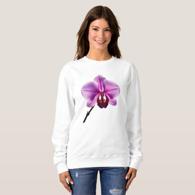 purple flower t shirt (Hel framsida)
