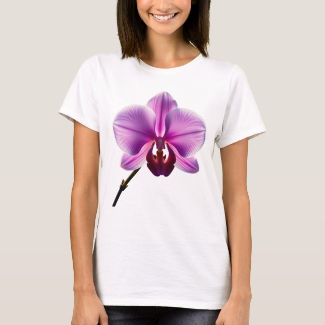 purple flower t shirt (Framsida)