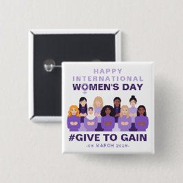 Purple Give To Gain International Women's Day 2026 Knapp