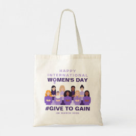 Purple Give To Gain International Women's Day 2026 Tygkasse