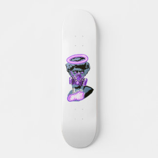 purple graffiti mini skateboard bräda 18,5 cm