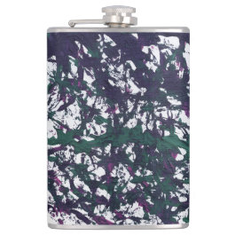 Purple, Green, Pink, Marble Artwork Fickplunta