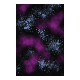 PURPLE HAZE FOTOTRYCK