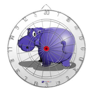 Purple Hippo Dart Board Darttavla