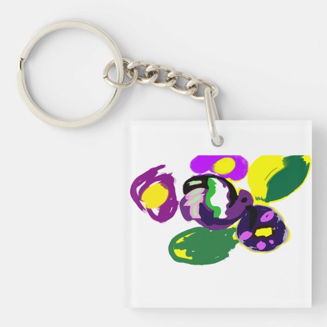 Purple hummingbird and flowers  (Framsidan)