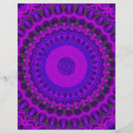 Purple Kaleidoscope Bulk Scrapbook Paper Pages Reklamblad