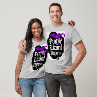 Purple lizard t-shirt