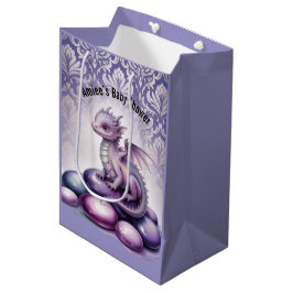 Purple Magical Dragon Baby Shower
