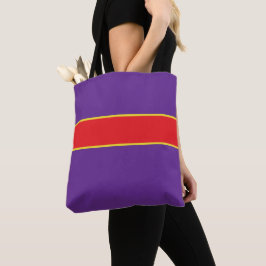 Purple Major Tote Tygkasse