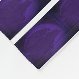 Purple moon fleecefilt