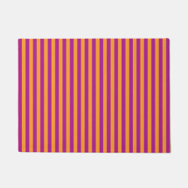 Purple Orange Stripes Seamless Pattern