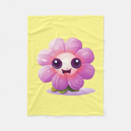 Purple Petal Power Fleecefilt