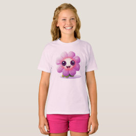 Purple Petal Power T Shirt