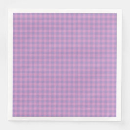 Purple Pink Checkerboard Pattern Pappersservett