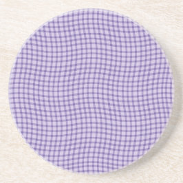 Purple Plaid Checker Seamless Pattern Underlägg