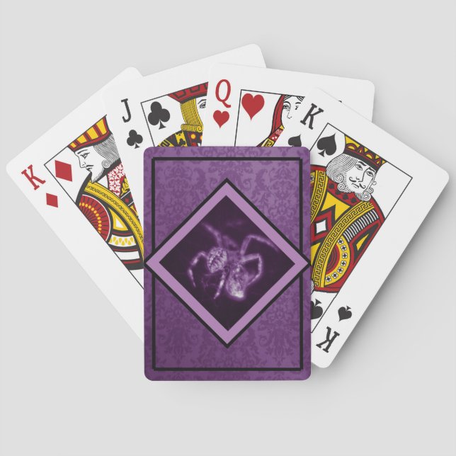 Purple Poison Casinokort (Baksidan)