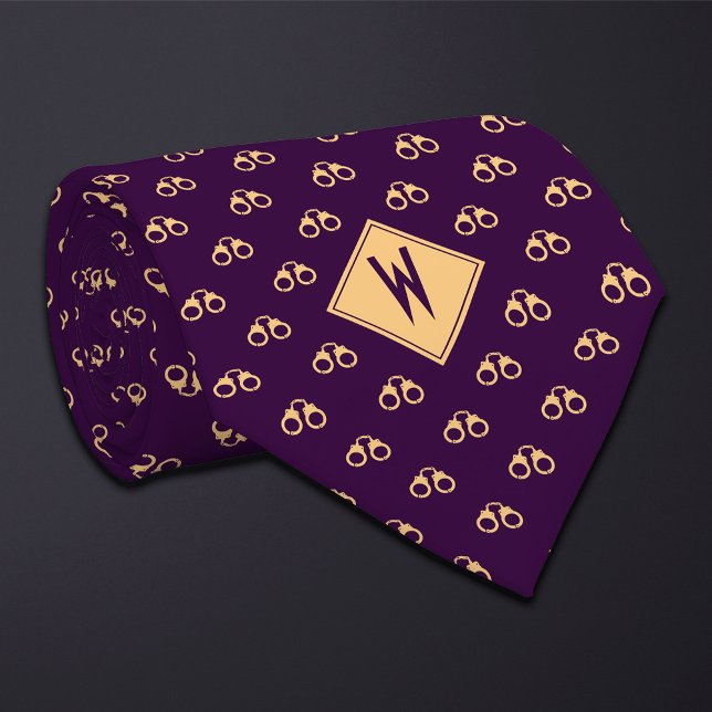 Purple Police Handcuffs Slips (Skapare uppladdad)