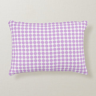 Purple Polka Dots Prydnadskudde